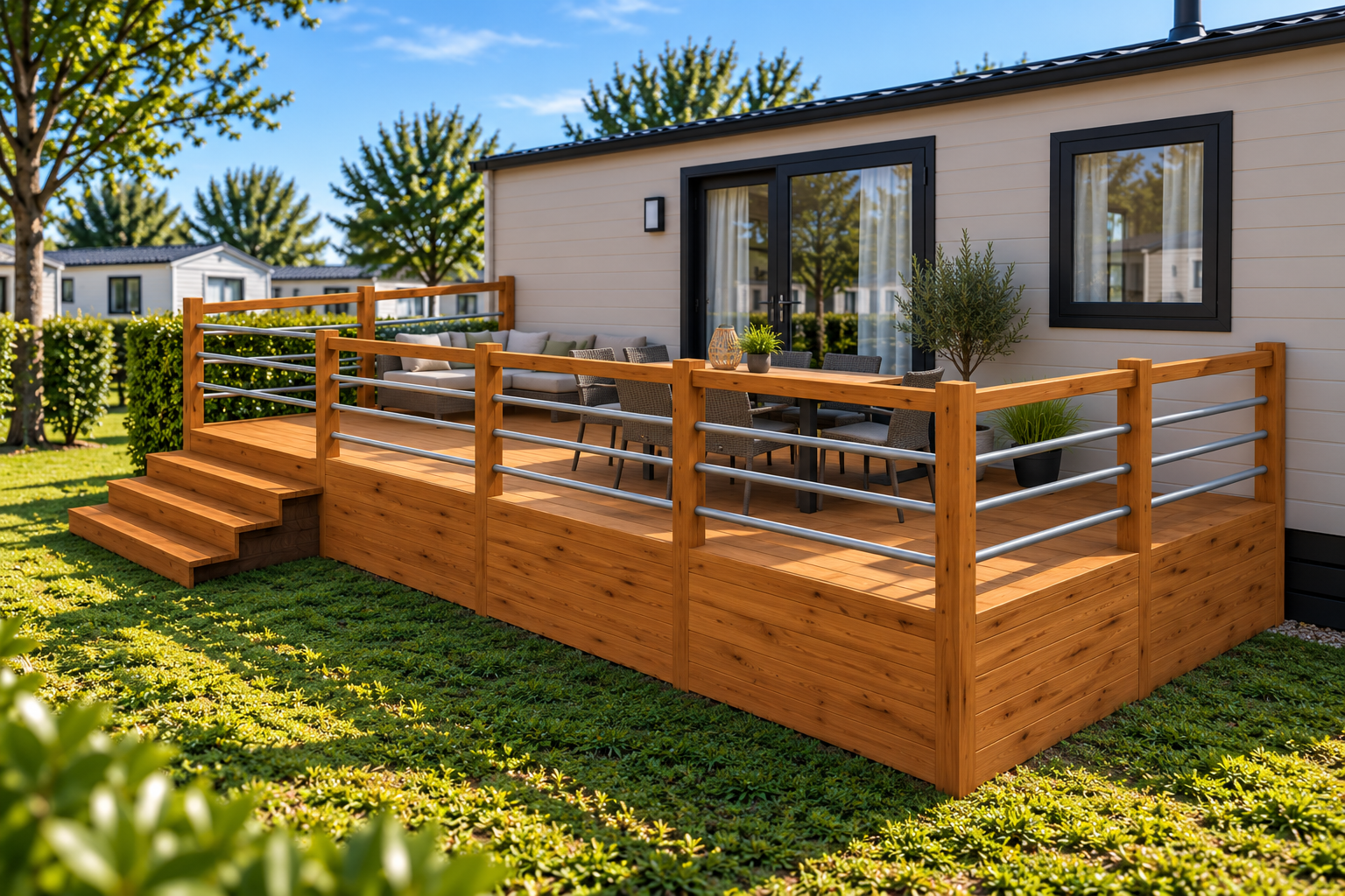 Hekwerk RVS buizen